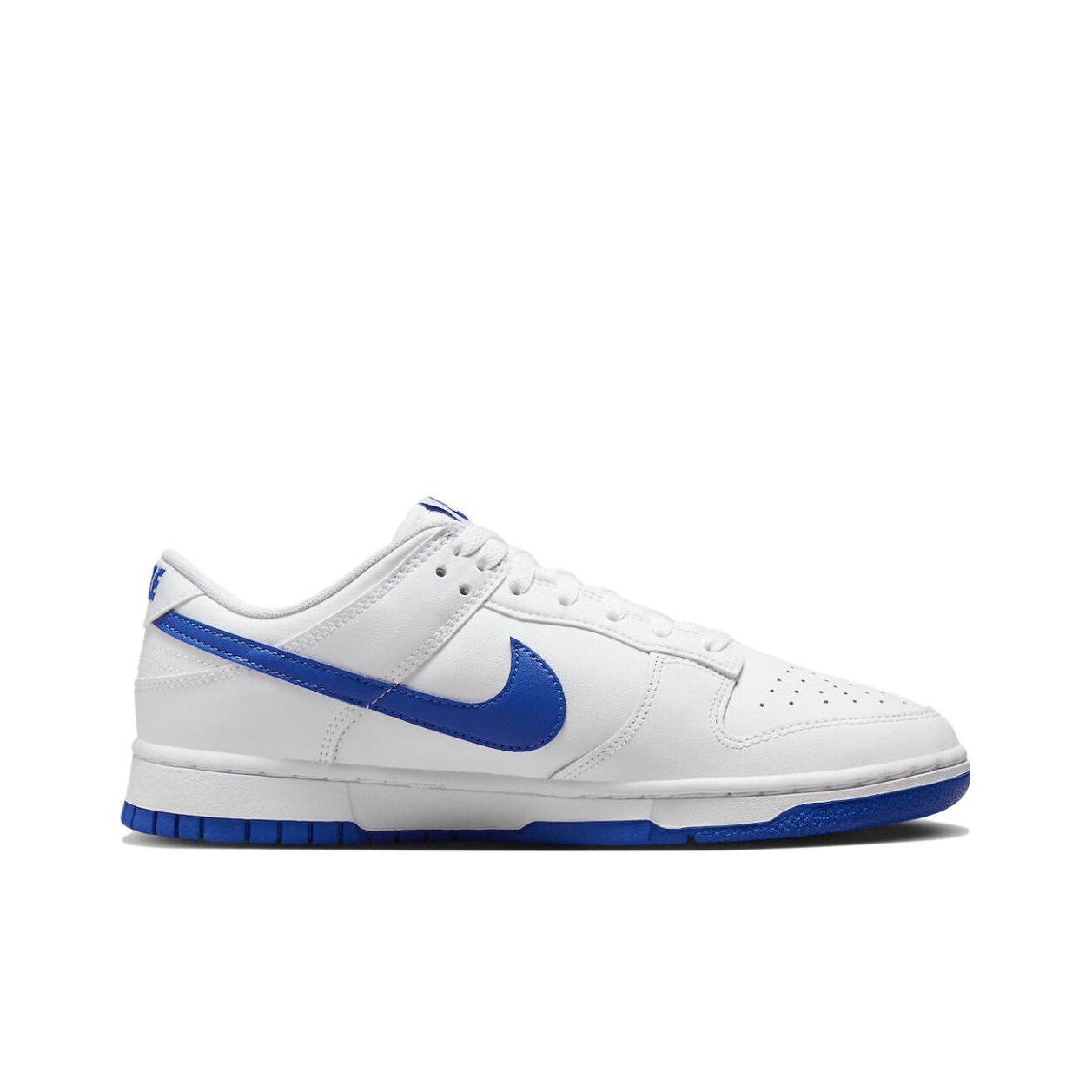 Nike Dunk "Hyper Royal" - вид с внутренней стороны