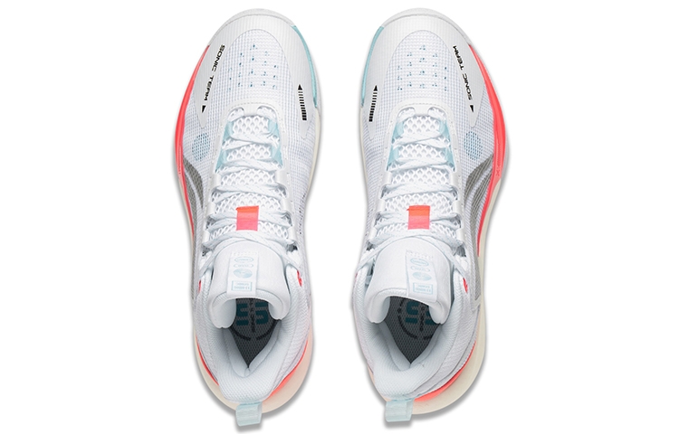 Li-Ning SONIC Team Standard White - вид спереди