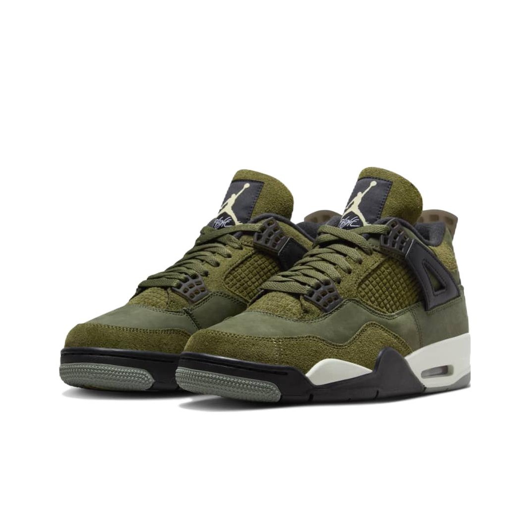 Jordan Air Jordan 4 "Olive" - вид спереди