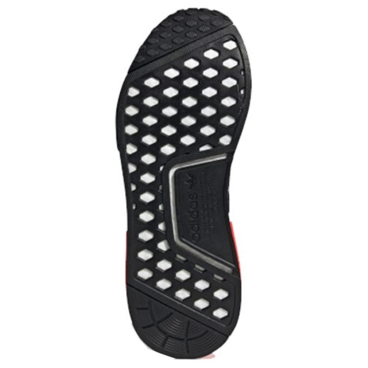 adidas NMD R1 Core Black Solar Red - подошва