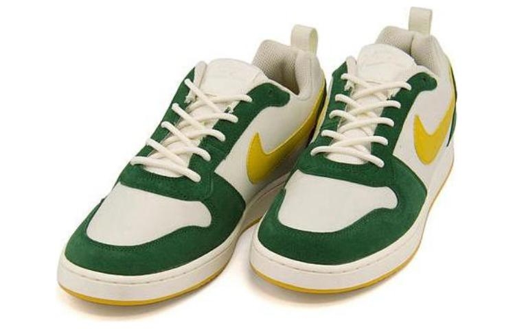 Nike Court Borough Series White/green/yellow - front view