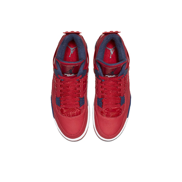 Jordan Air Jordan 4 se fiba gym red - rear view