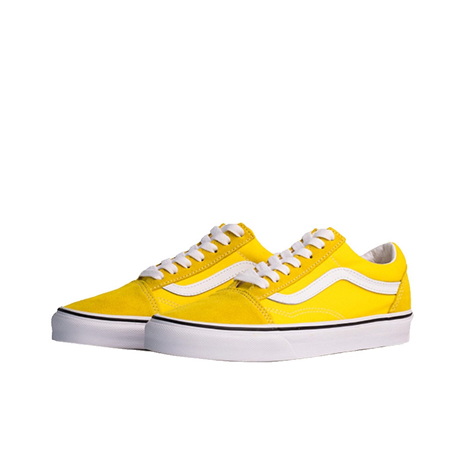 Vans Old Skool Yellow - вид спереди