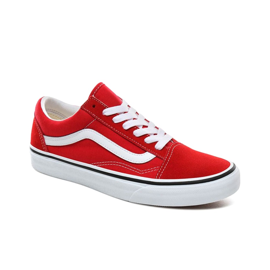 Vans Old Skool Racing Red - вид спереди