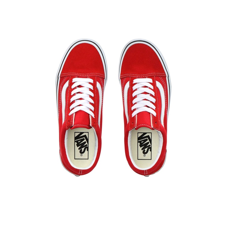 Vans Old Skool Racing Red - вид сзади