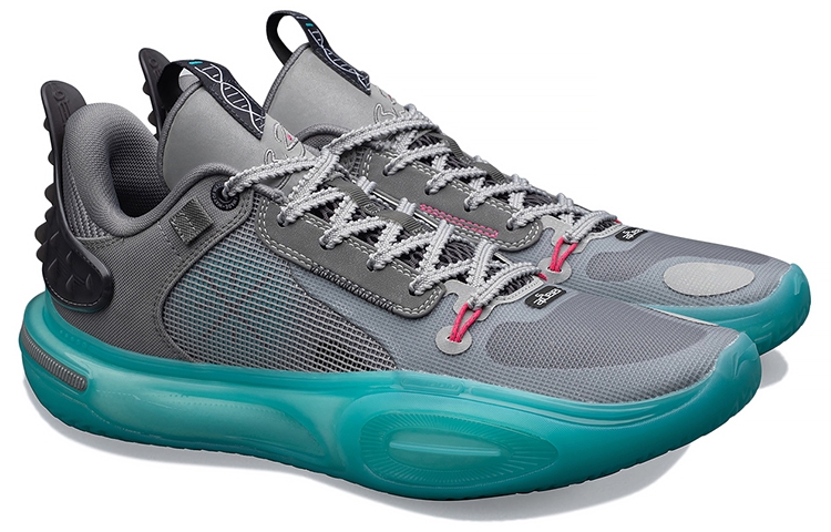 Li-Ning All City 11 Snow Gray - вид спереди