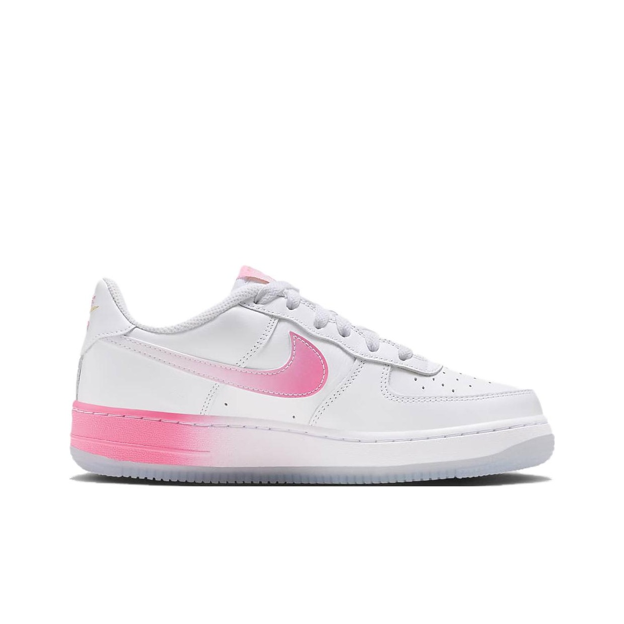 Nike Air Force 1 "Lotus Flower" - вид с внутренней стороны