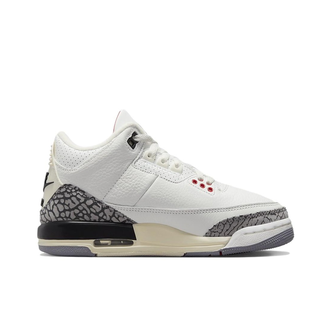 Jordan Air Jordan 3 Retro "White Cement Reimagined" - вид с внутренней стороны