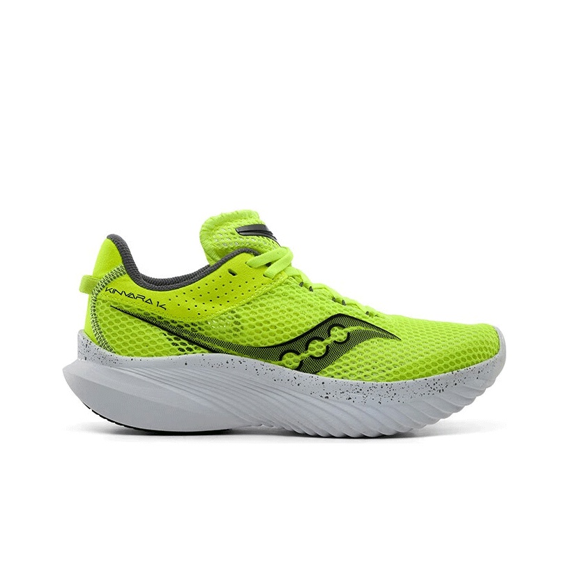 Saucony Kinvara 14 Citron (Yellow-Black) - вид с внутренней стороны
