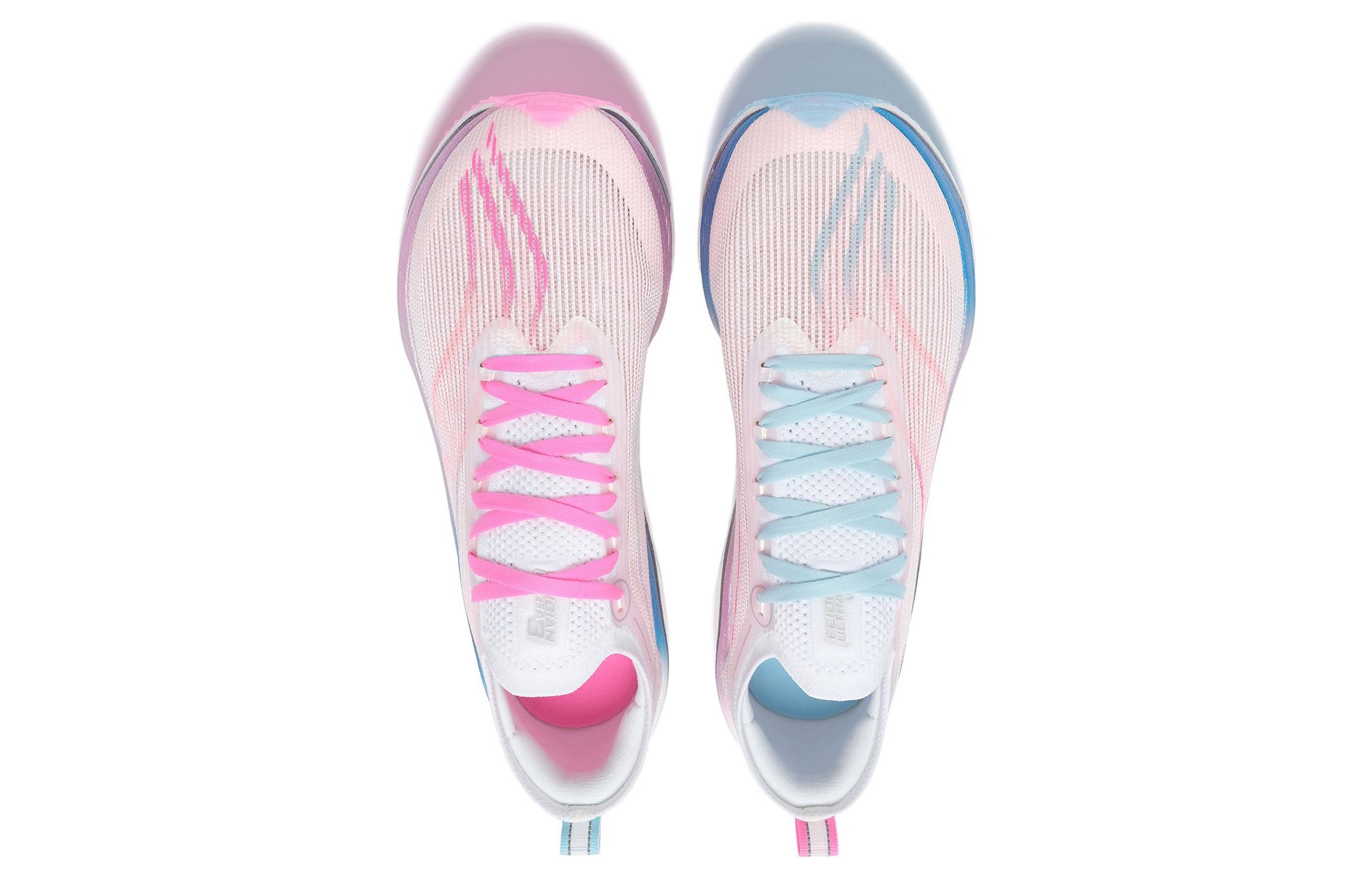 Li-Ning Feidian 3 Ultra Pink Blue - вид спереди