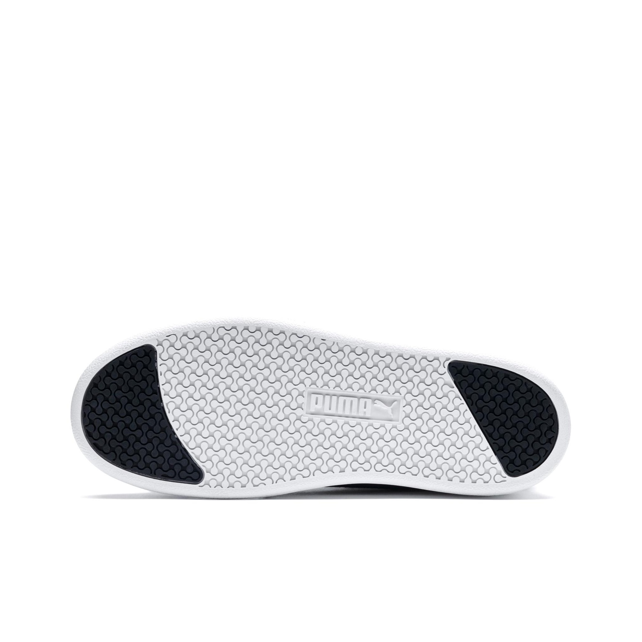 Puma Smash Platform L "White Black" - вид 6