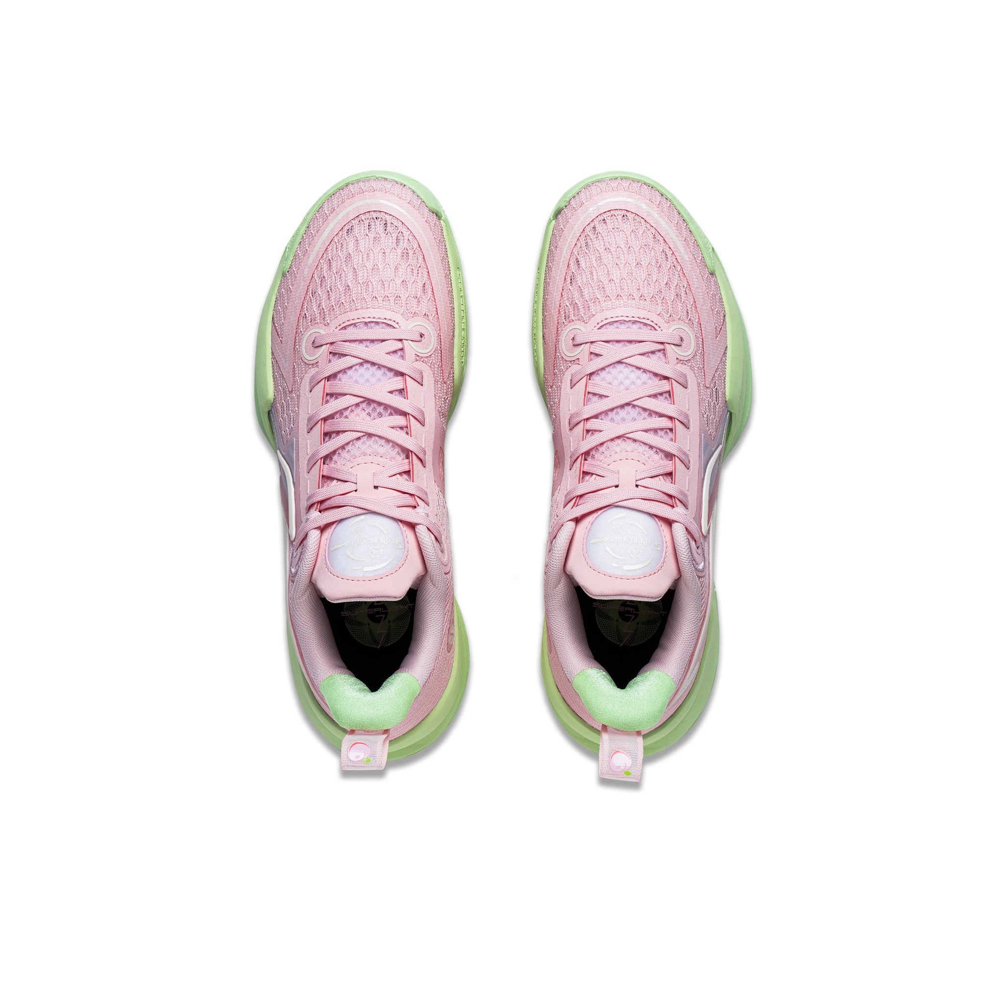 Li-Ning Super Light v2 Pink - вид сзади