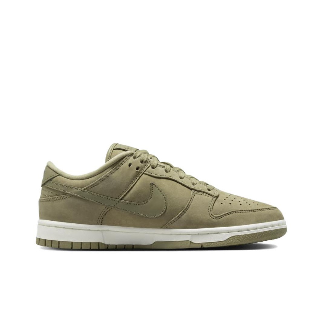 Nike Dunk Prm "Neutral Olive" - вид с внутренней стороны