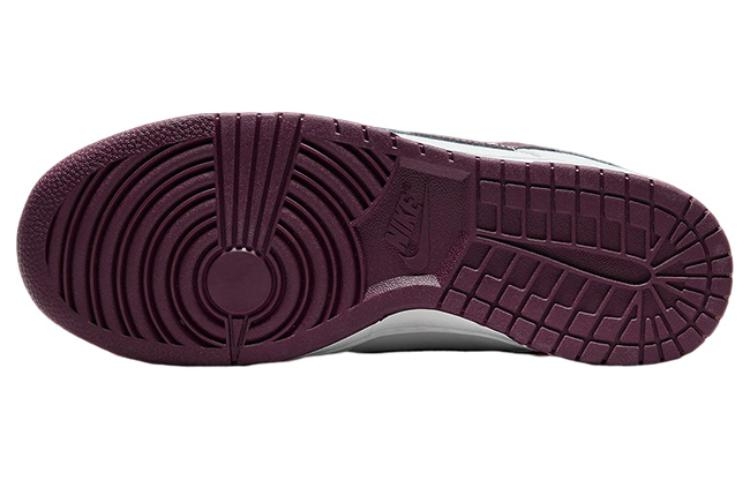 Nike Dunk Low Retro White Night Maroon - подошва