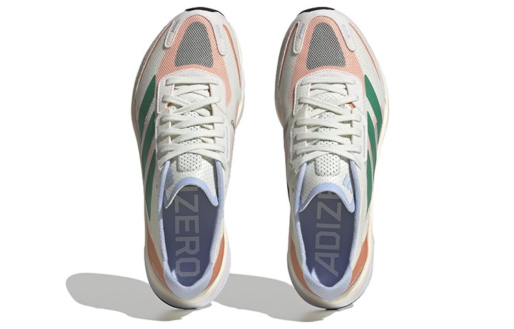 adidas Adizero Boston 11 'White Tint Court Green' - sole