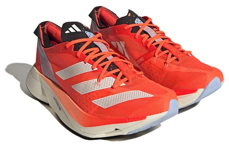 adidas Adizero Adios Pro 3 Solar Red - вид спереди