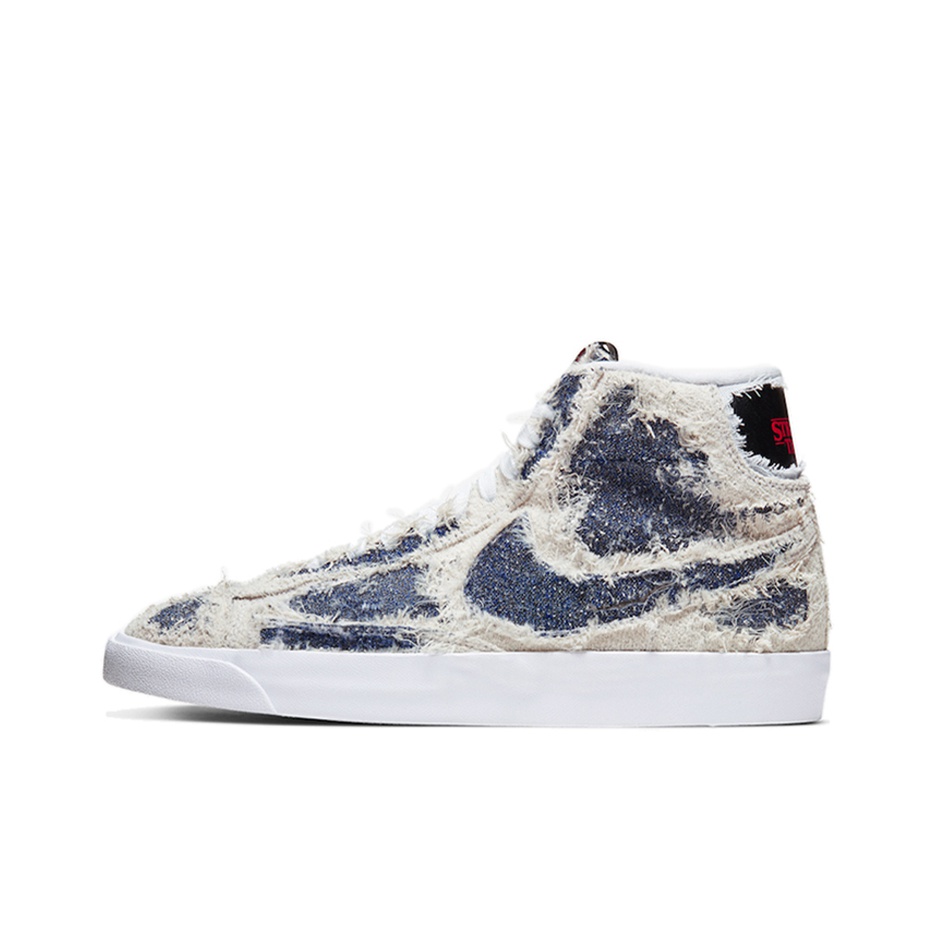 Stranger Things x Nike Blazer Upside Down - view from the inside