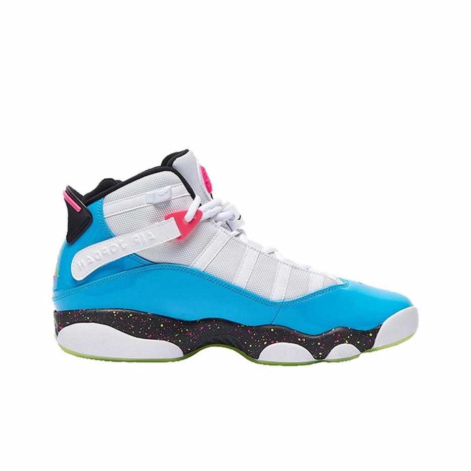 Jordan Air Jordan 6 Rings Light Blue Fury - вид с внутренней стороны