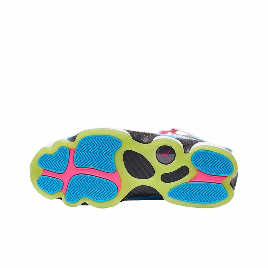 Jordan Air Jordan 6 Rings Light Blue Fury - вид сзади