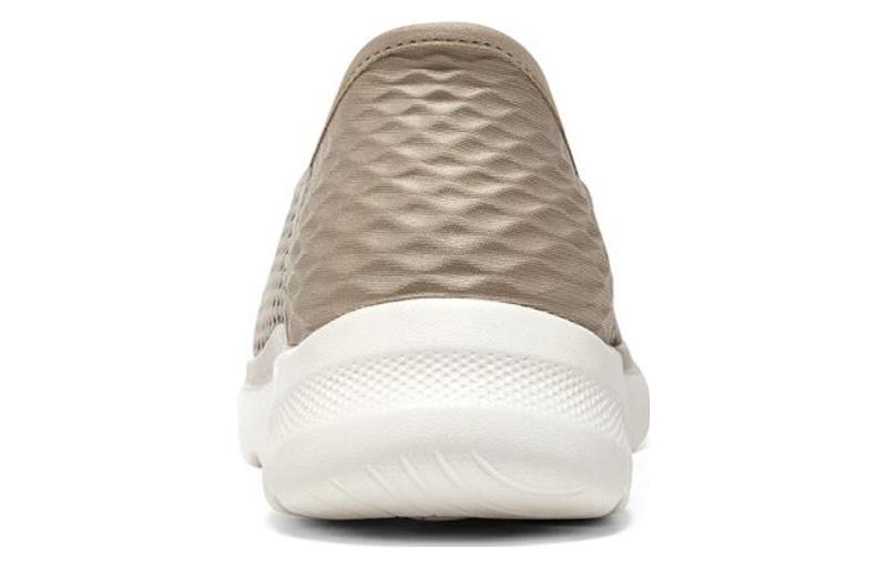Skechers Go Walk 6 Shoes 'Light Brown' - вид сзади