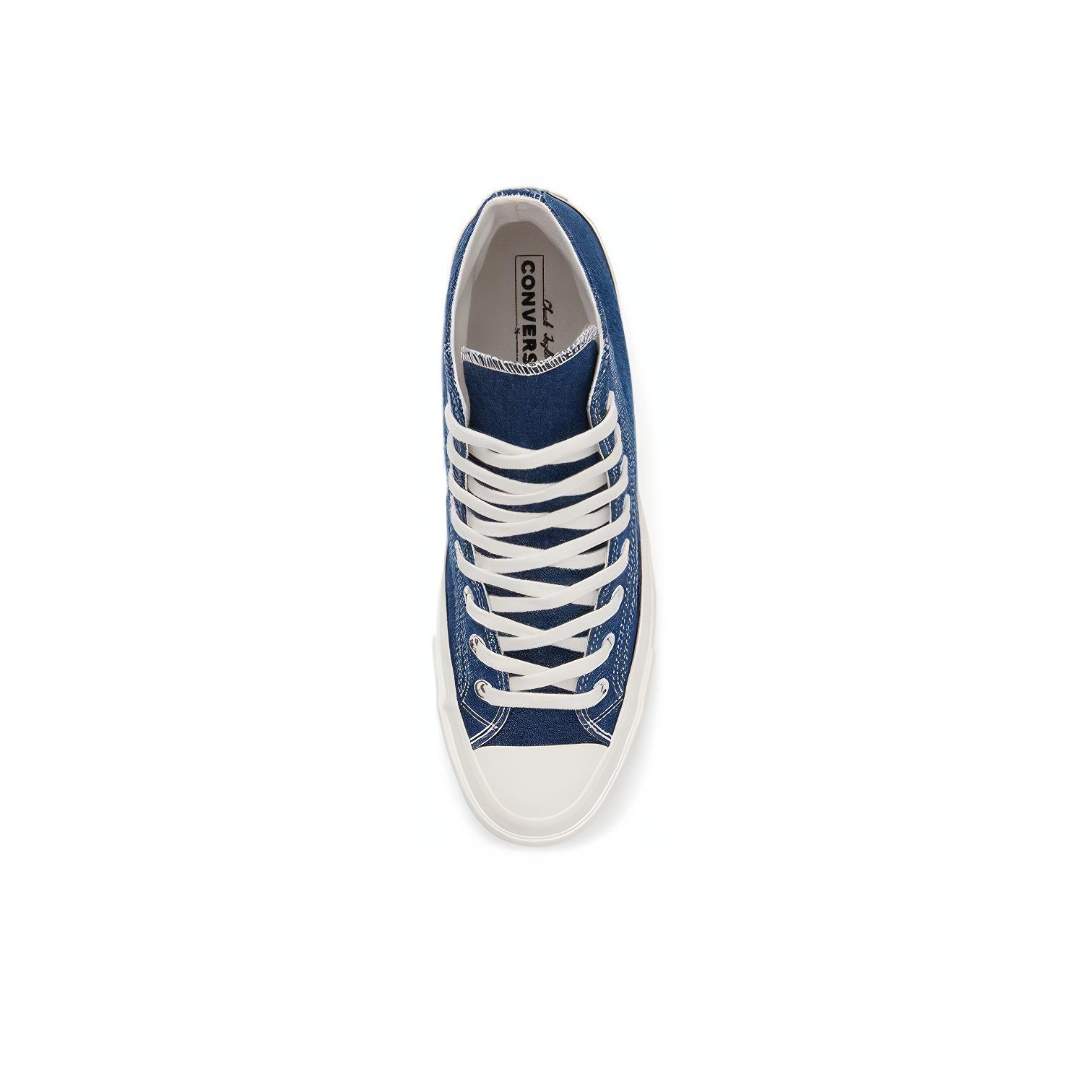 Converse Chuck Taylor All Star High Renew Denim - вид сзади