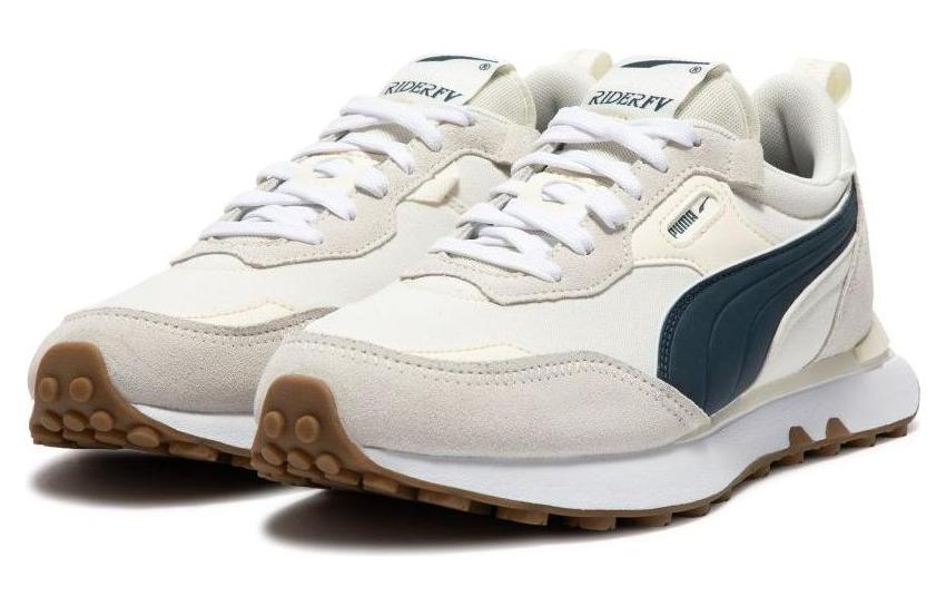 Puma Rider FV White/blue - вид спереди