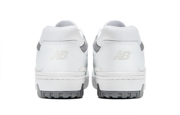 New Balance 550 White Shadow Grey (полнота: D) - вид сзади