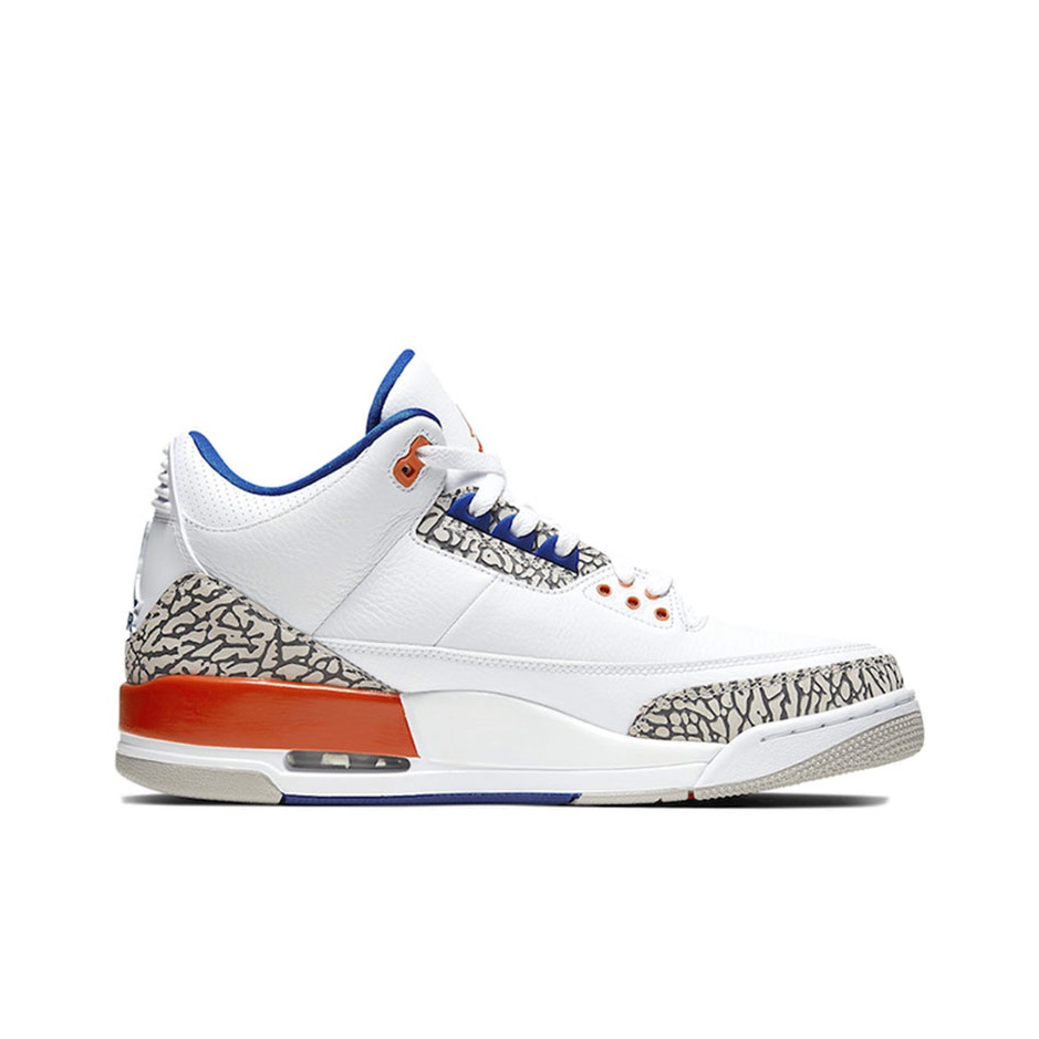 Jordan Air Jordan 3 Retro Knicks - вид с внутренней стороны