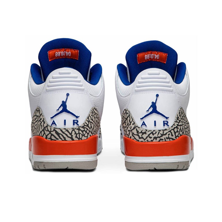 Jordan Air Jordan 3 Retro Knicks - вид сзади