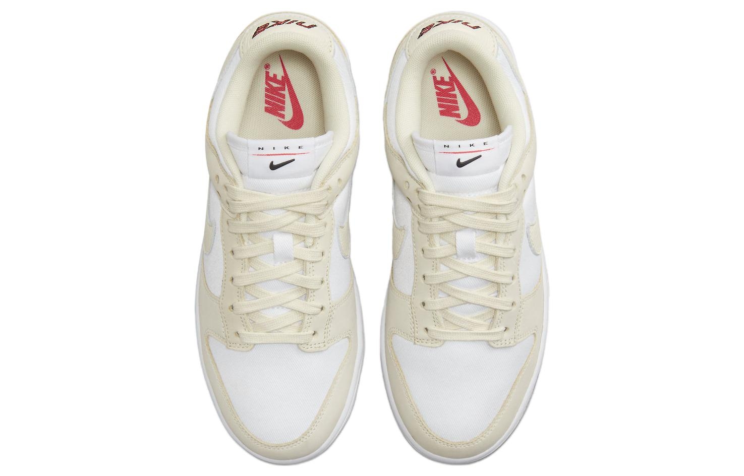 Nike Dunk Low LX White Coconut Milk - вид сзади