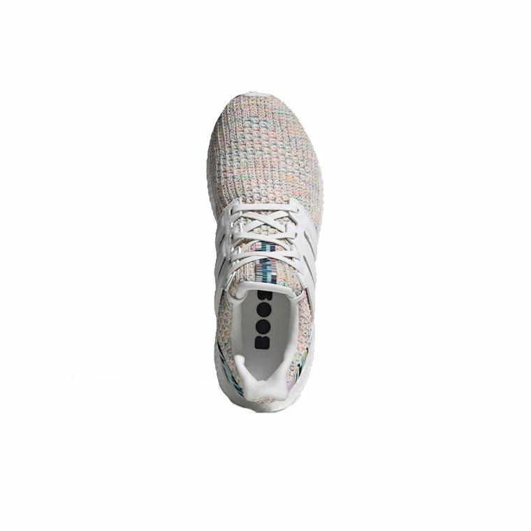 adidas Ultra Boost White Multi-Color - вид сзади