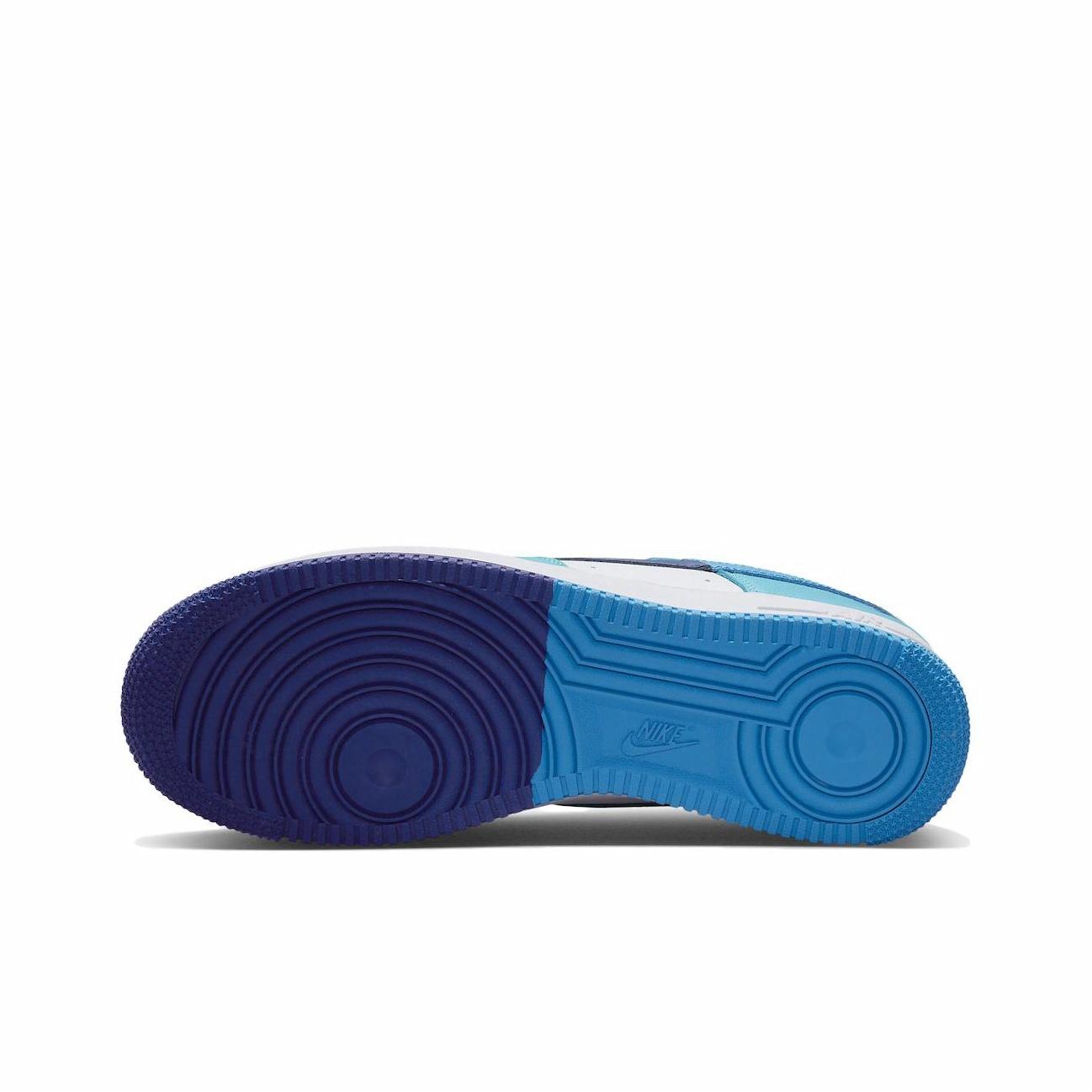 Nike Air Force 1 Split "Light Photo Blue" - вид 6
