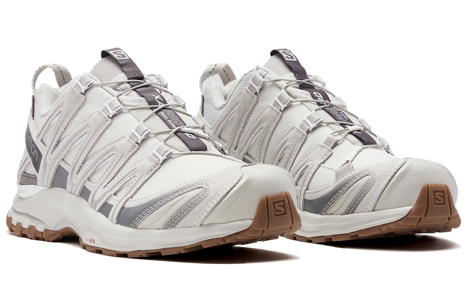 SALOMON Xa Pro 3D Suede Grey - вид спереди