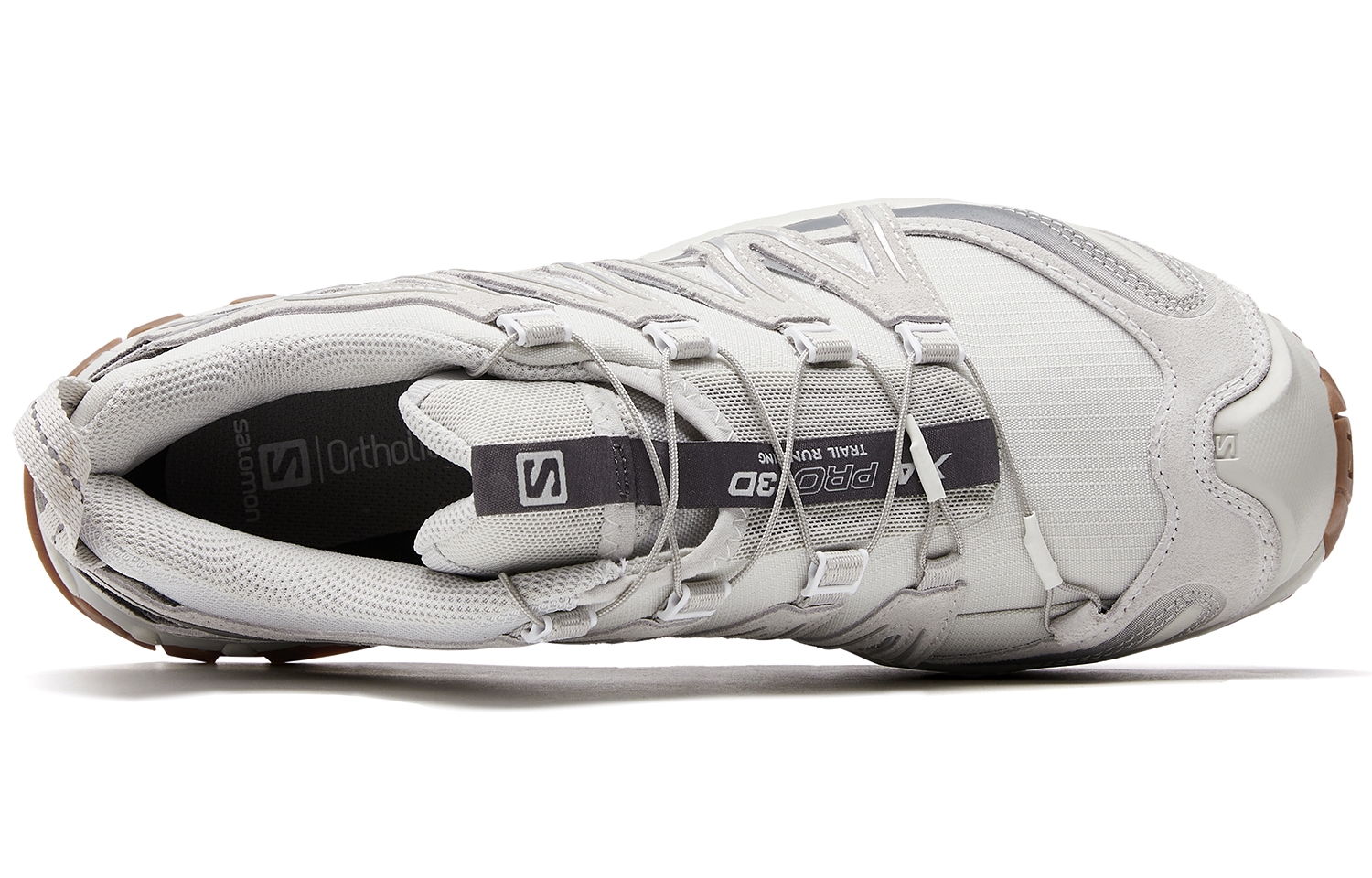 SALOMON Xa Pro 3D Suede Grey - вид сзади