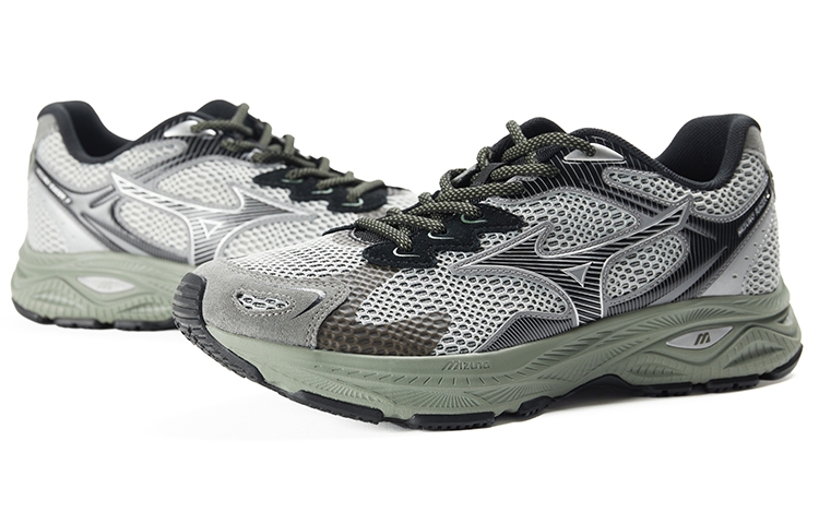 Mizuno Racer S Grey Green - вид сзади
