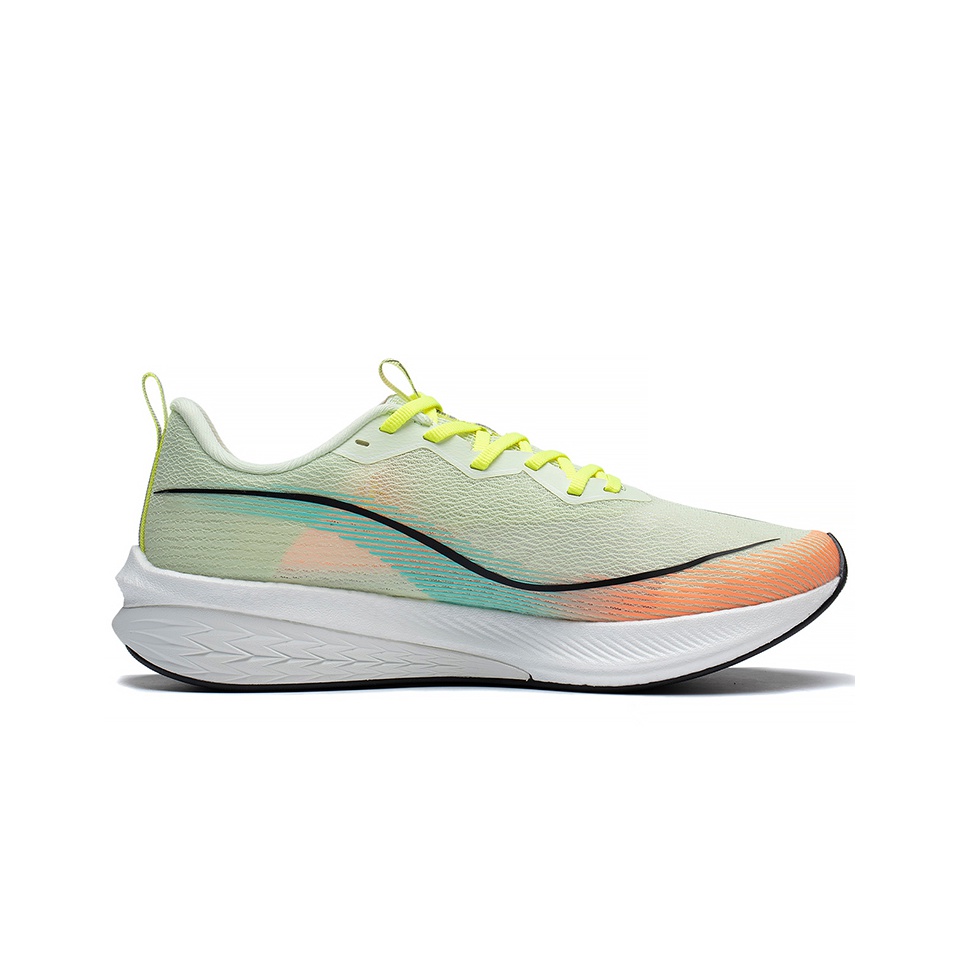 Li-Ning Dark Horse 6 'Light Green Orange' - вид с внутренней стороны