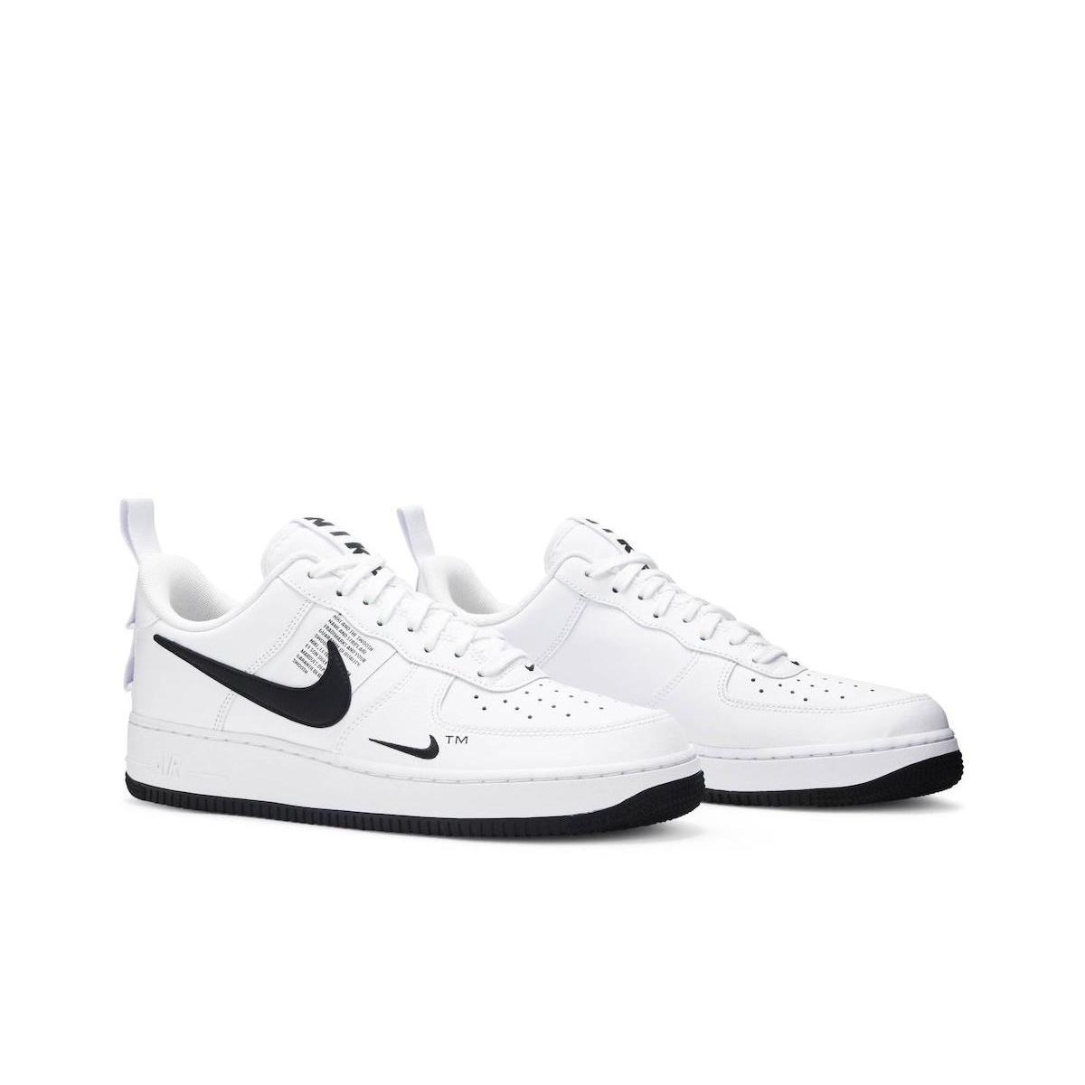 Nike Air Force 1 Utility White - вид спереди