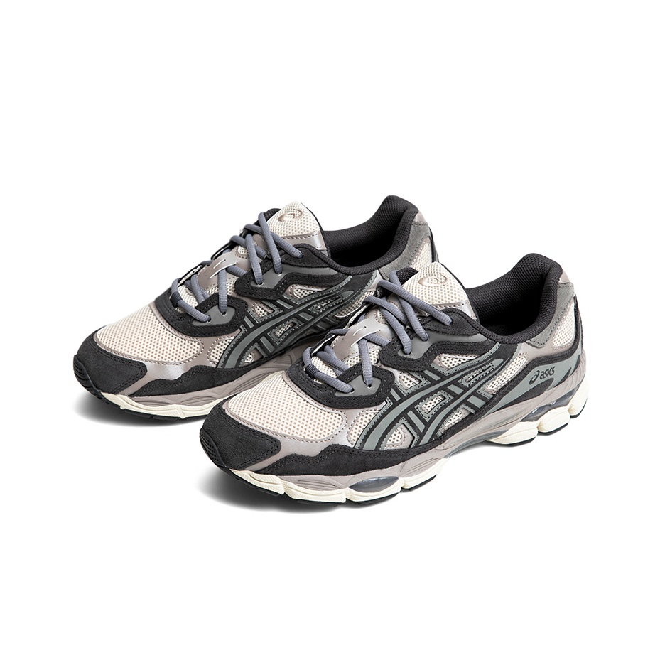 ASICS Gel-NYC Oatmeal Obsidian Grey - вид спереди