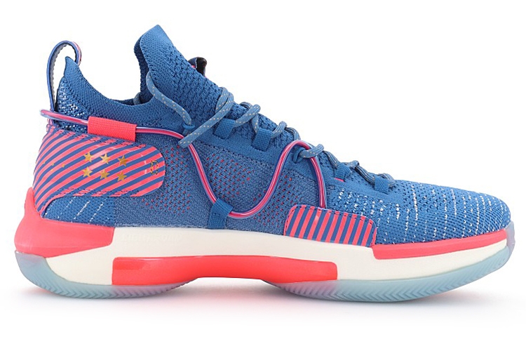 CJ McCollum Li-Ning Basketball Speed VI 6 Premium Flag Of The United States - вид с внутренней стороны