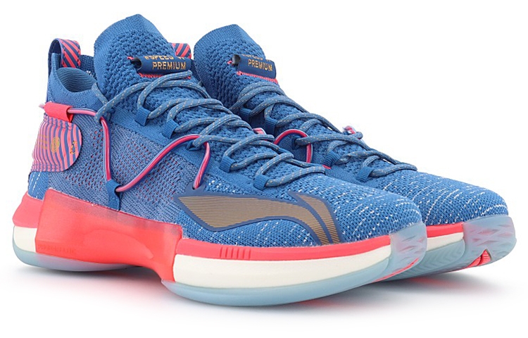 CJ McCollum Li-Ning Basketball Speed VI 6 Premium Flag Of The United States - вид спереди