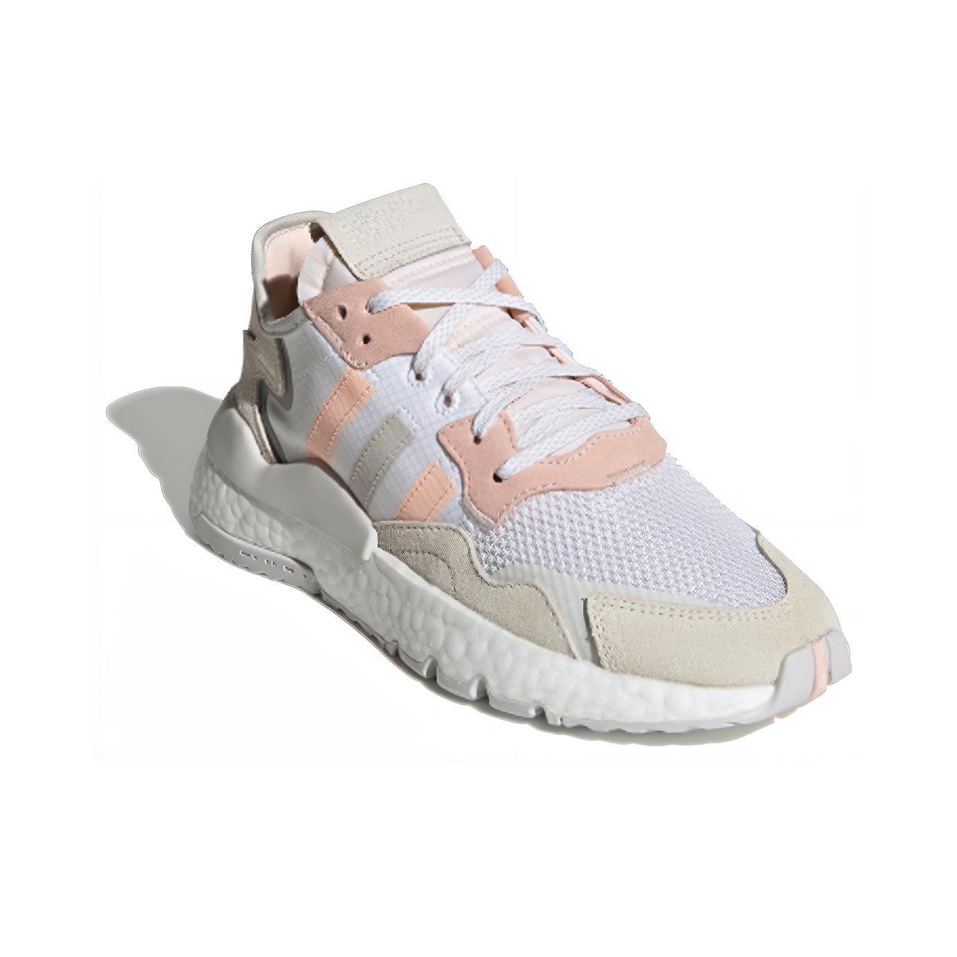 adidas originals Nite Jogger Cloud White Icey Pink - вид спереди