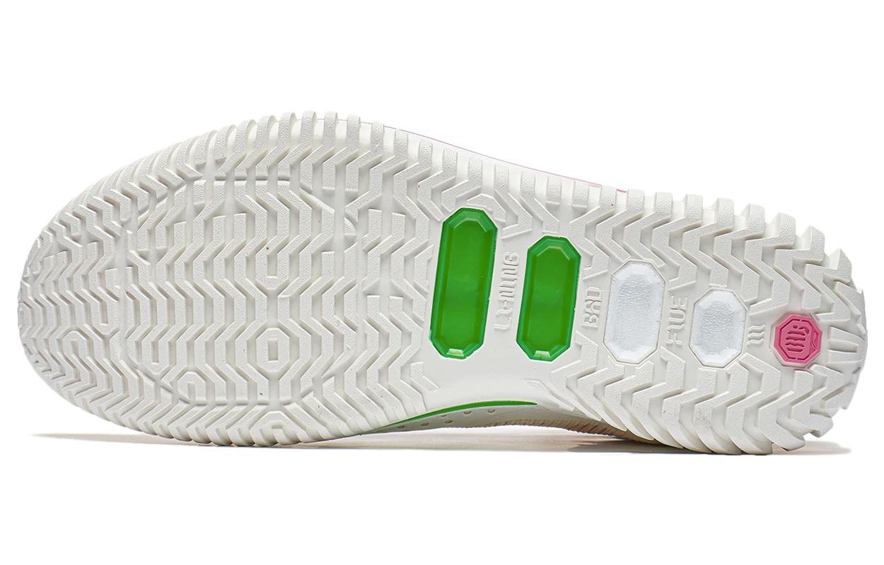 Li-Ning Badfive 3 White Yellow/Pink - вид 7