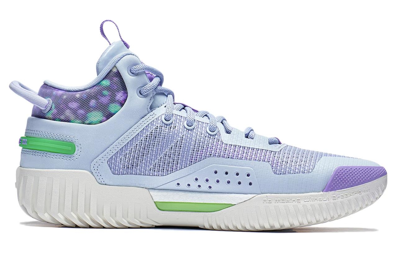 Li-Ning Badfive 3 Blue Purple - вид с внутренней стороны