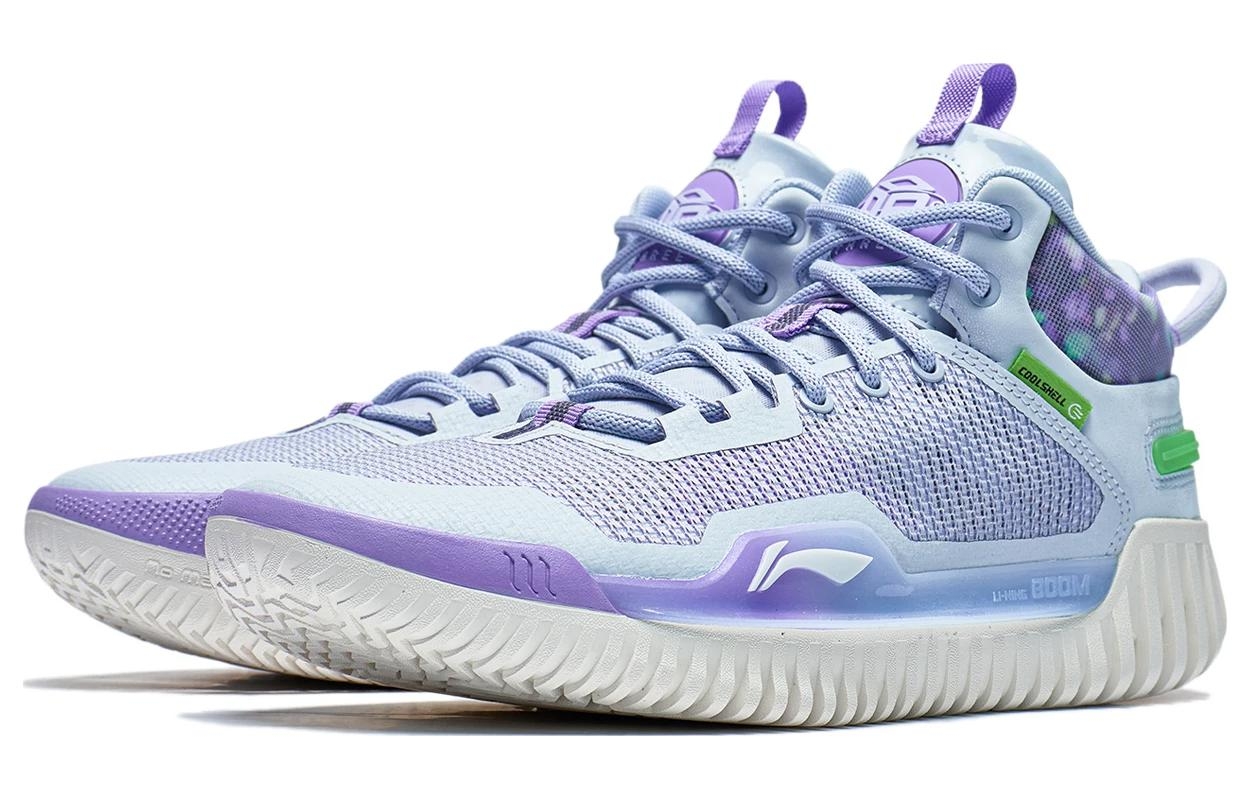 Li-Ning Badfive 3 Blue Purple - вид спереди