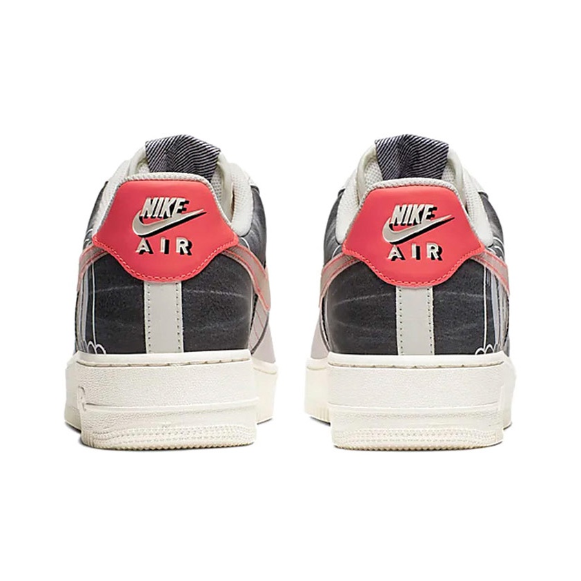 Nike Air Force 1 Low Light Soft Pink Pure Platinum - подошва
