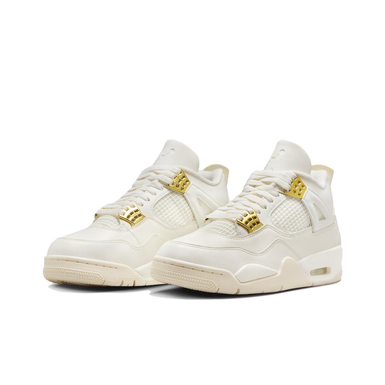Jordan Air Jordan 4 Metallic Gold - вид спереди