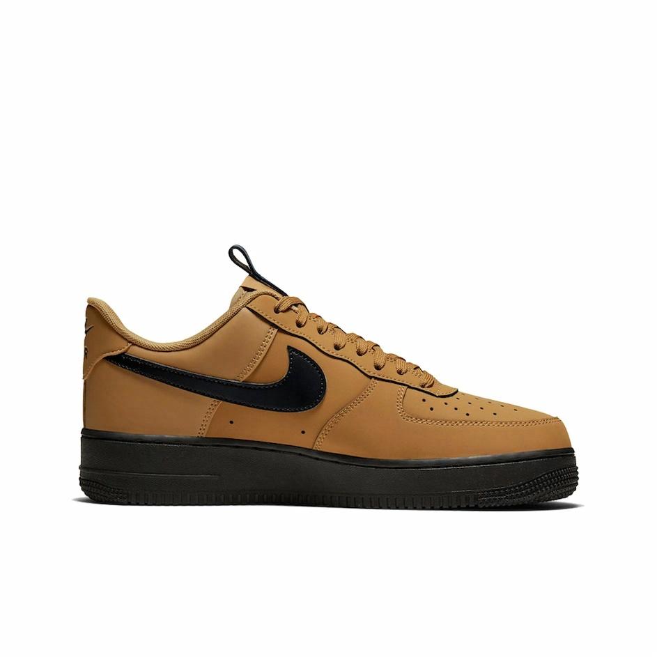 Nike Air Force 1 '07 "Wheat Black" - вид с внутренней стороны