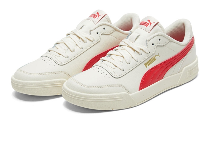 Puma Caracal 'White High Risk Red' - вид спереди