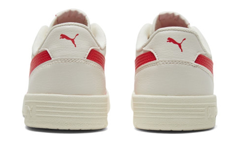 Puma Caracal 'White High Risk Red' - вид сзади