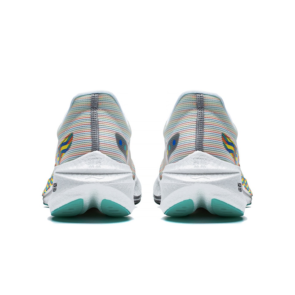 Li-Ning Feidian 3 Challenger 'White Grey' - вид сзади